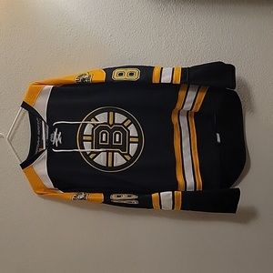 NHL Boston Bruins #88 David Paskrnak Stitched Reebok Jersey - Black & Yellow -50